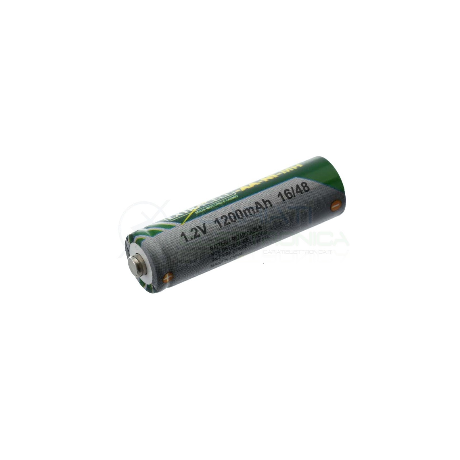 BATTERIA RICARICABILE NI-MH 1,2V 1200mAh AA STILO ExtracellExtracell