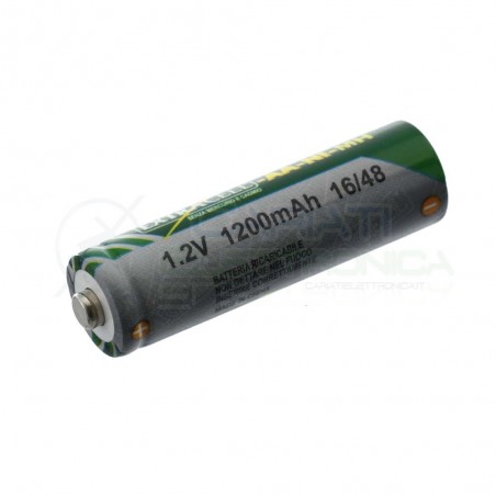 BATTERIA RICARICABILE NI-MH 1,2V 1200mAh AA STILO ExtracellExtracell