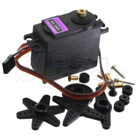 Servo motore MG996 MG996R MG 996 13kg servocomando servomotore robotica arduinoGenerico