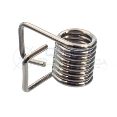 5 PEZZI MOLLA SPRING 12 x 13 mm con doppio gancio da 13mm