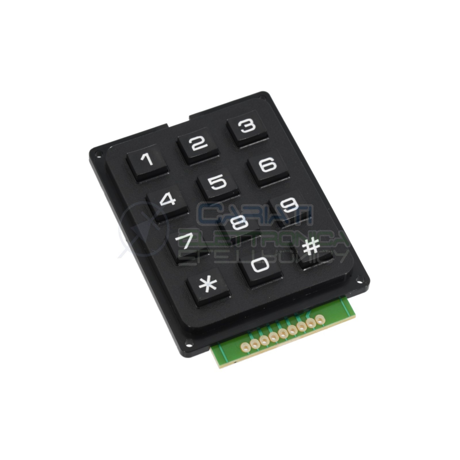 Tastiera Numerica 4x3 12 Tasti Pulsanti Keypad TastierinoGenerico
