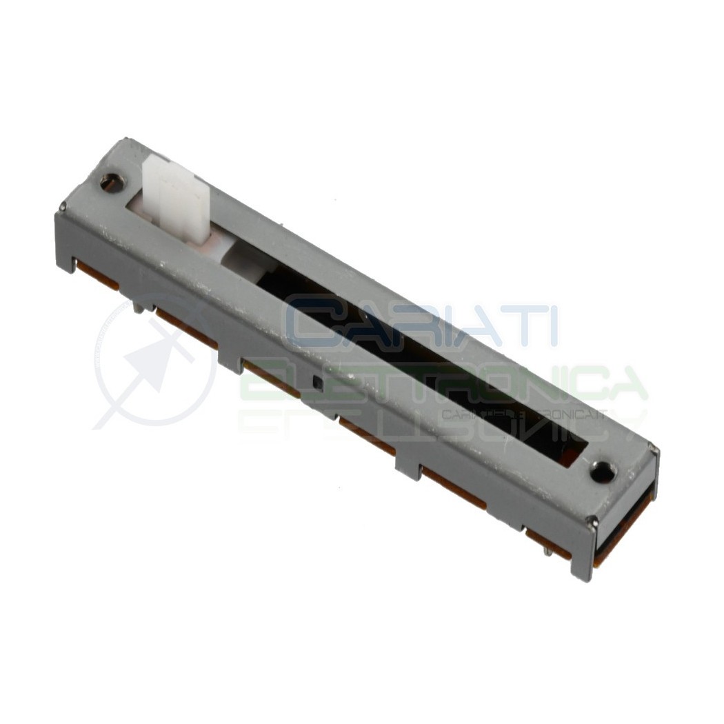 Potenziometro slider Mono a slitta Logaritmico 45mm 500kohm A500K Audio MixerGenerico