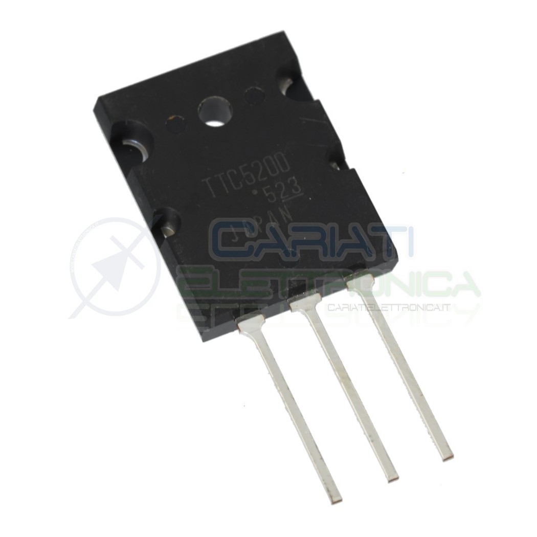 TRANSISTOR TTC5200 NPN 15A 230V 150W BJT AUDIO TO-3PL