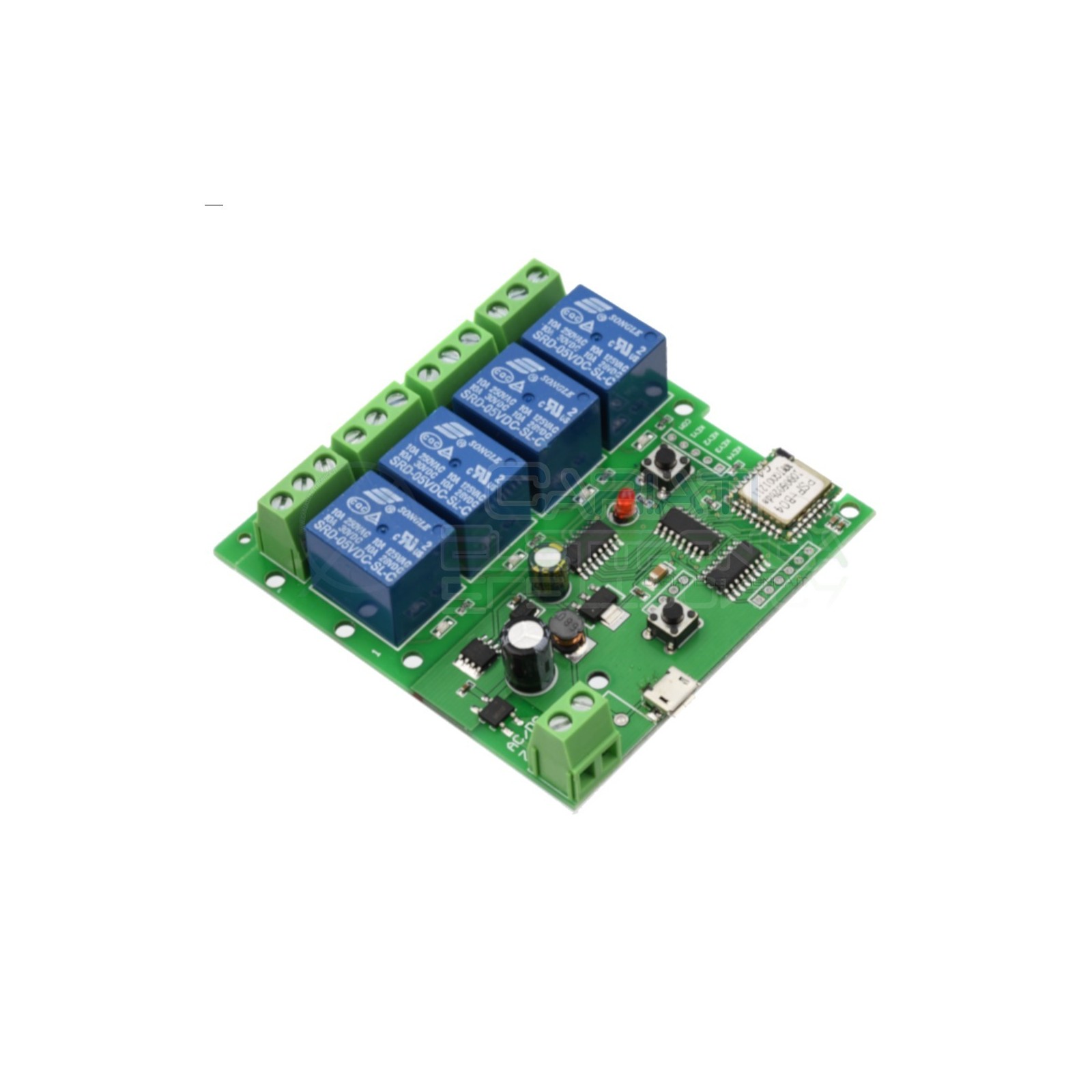 Board 4 Channel relay 10A WiFi Wireless 5V 12V 24V 32V Delay Relay Switch APP Remote ControlGenerico