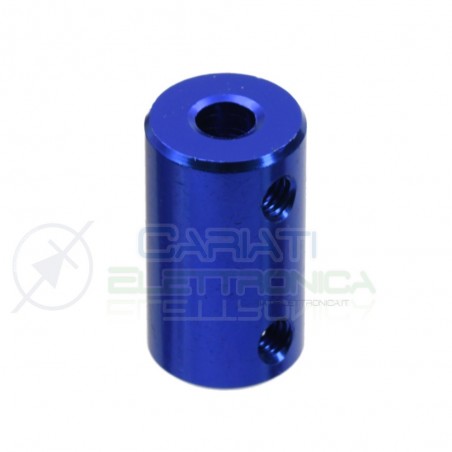Accoppiatore 5 x 8 mm Giunto in alluminio per Motore Dimensioni 25 x 14 mm coupler shaft Generico
