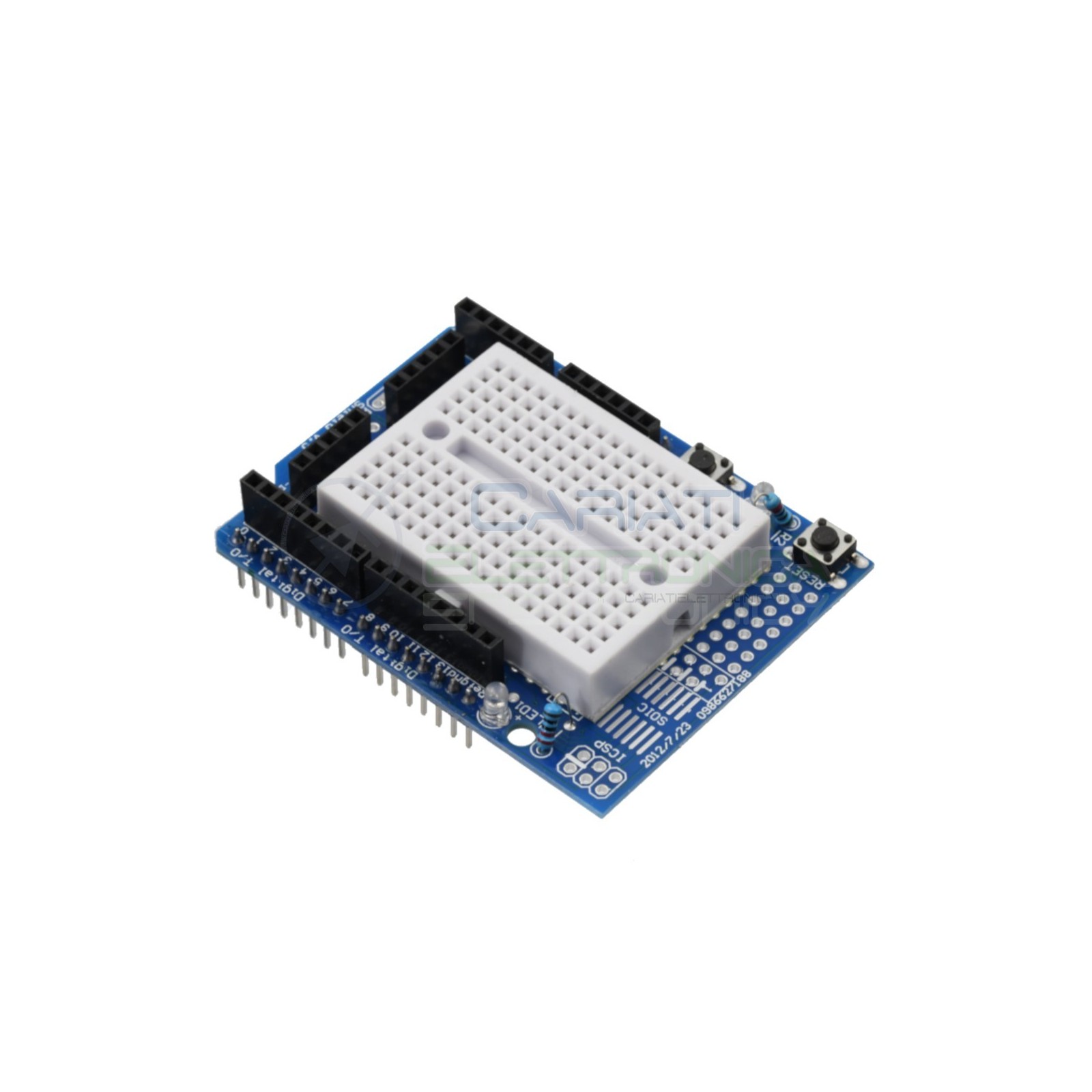 Scheda compatibile per ARDUINO UNO proto shield V5 Adattatore con Breadboard PCB