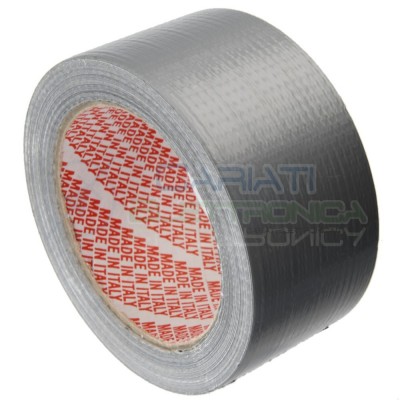 Nastro adesivo telato americano 50x25m impermeabile duct tape universale Cariati Elettronica
