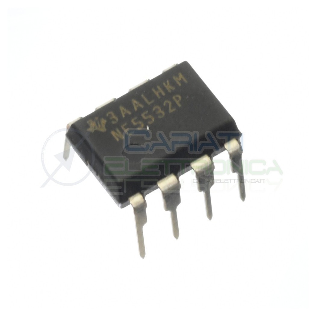 2 PEZZI CIRCUITO INTEGRATO NE5532P NE5532 Amplificatore operazionaleTexas instruments