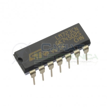 2 PEZZI Integrato LM723 LM723CN Regolatore di Tensione 2-37V 150mA
