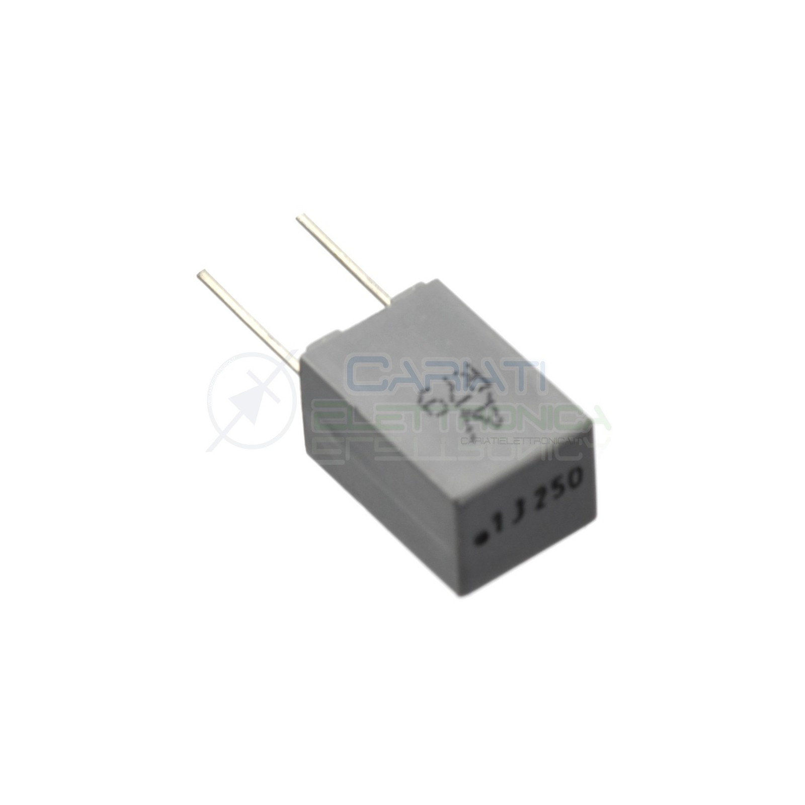 2 Pezzi condensatore in Polipropilene 100nF 0.1uF 250Vdc 160Vac passo 5mm R79 KEMET