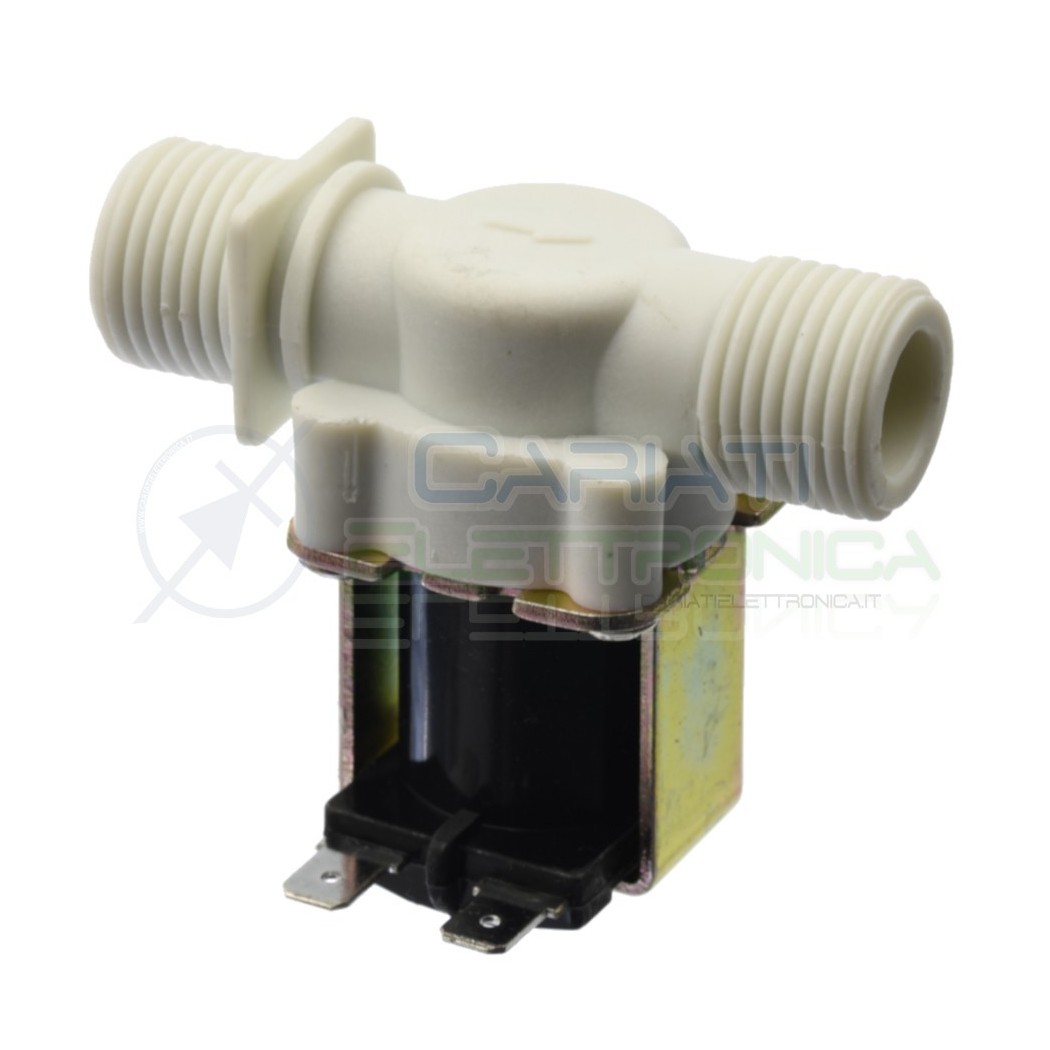 Elettrovalvola 12V per liquidi acqua acquario idroponica arduino Generico