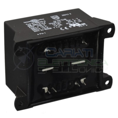Trasformatore alimentatore incapsulato 28VA 15V Ingresso 230V Ac Uscita 2 x 15V