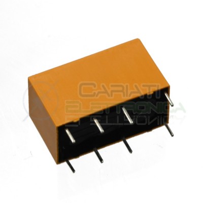 Relay Relè 3V Dc 1A HK19F-DC-3V-SHG DPDT Doppio Scambio 2 Scambi Circuito Stampato Pcb HONGFA RELAY