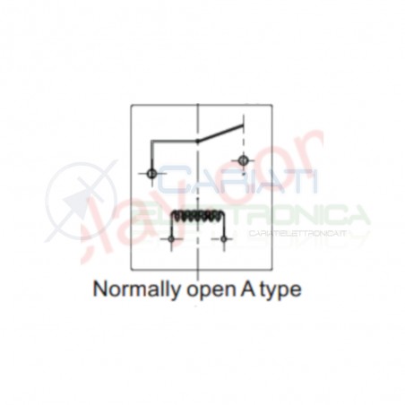 Relè Relay Songle 12V SLI-12VDC-SL-A Da 30A 250Vac 30Vdc SPST