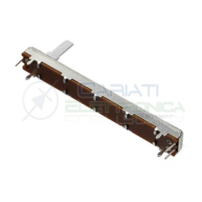 Potenziometro slider mono a slitta lineare 75mm 5kohm 5k B5K Mixer AudioCosocomi
