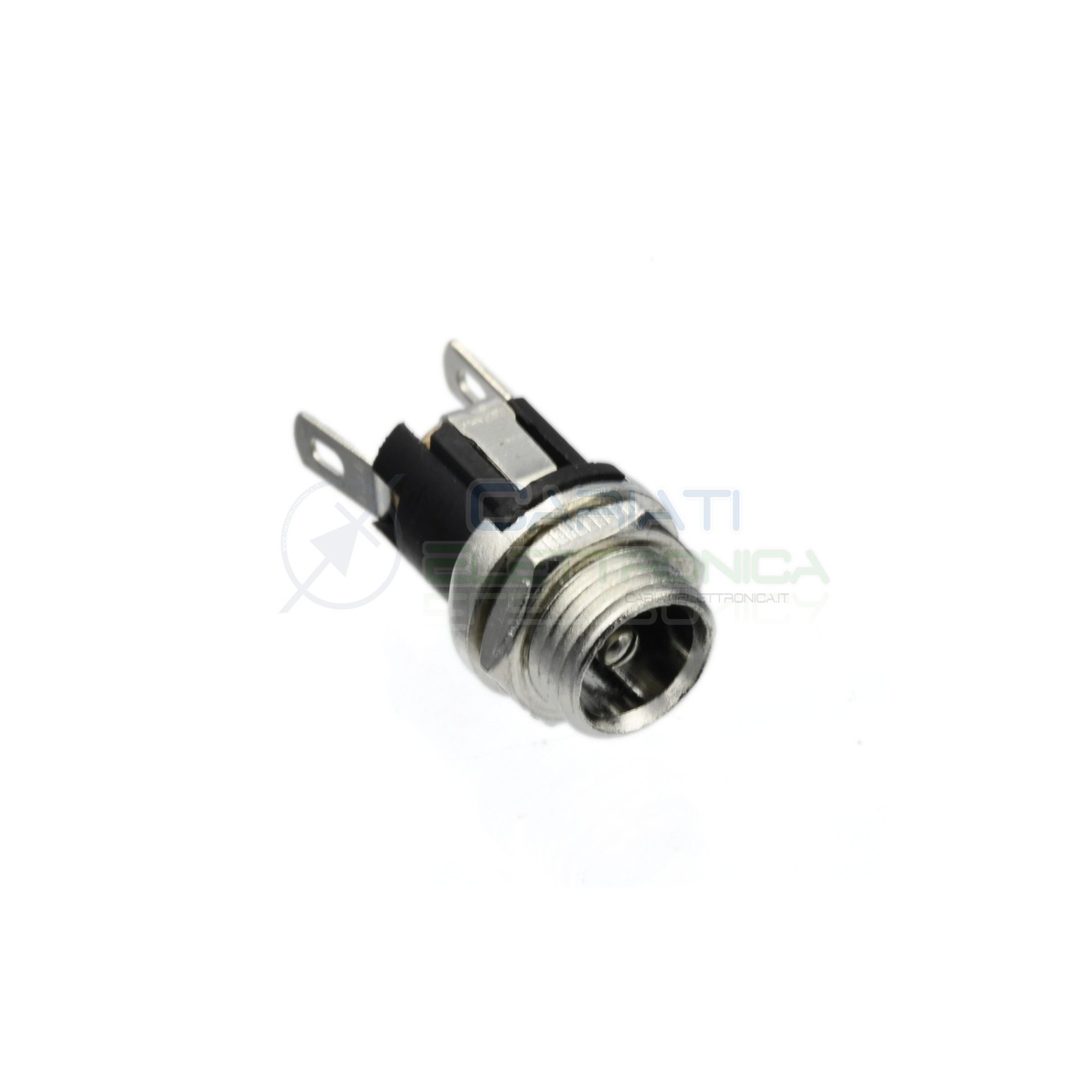 2x Dc Panel Power Jack 5,5x2,1mm supply FemaleCariati Elettronica