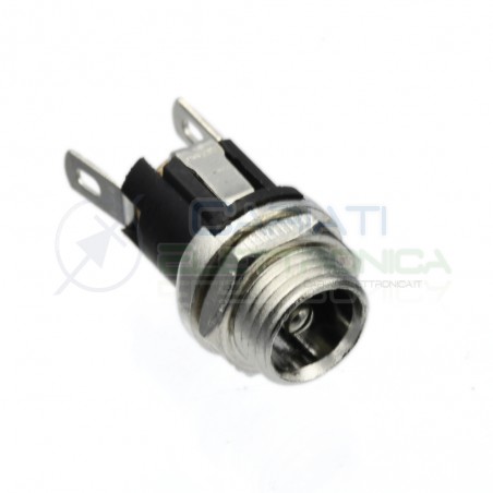 2x Dc Panel Power Jack 5,5x2,1mm supply FemaleCariati Elettronica