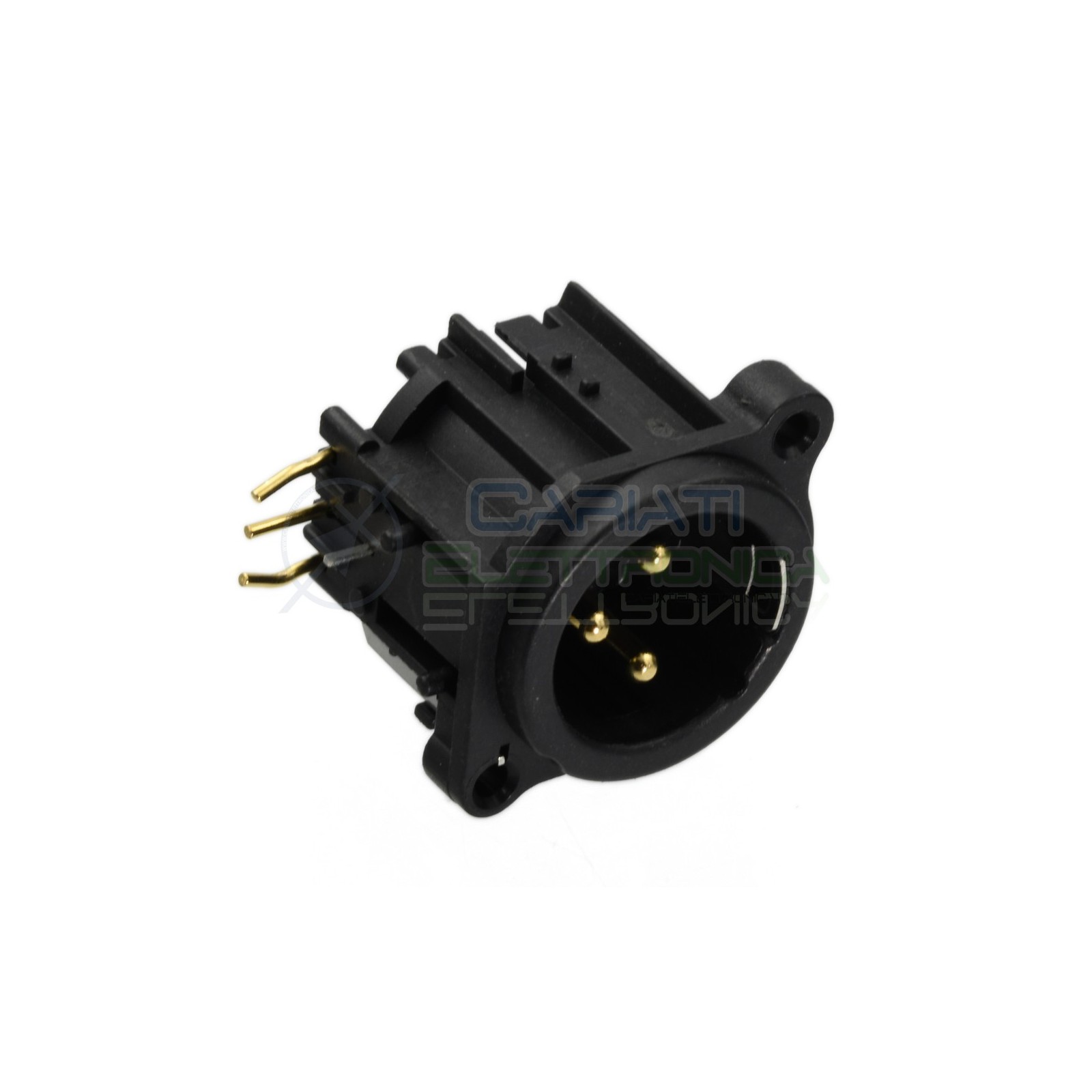 Connettore XLR Maschio 3 poli da pannello PCB Connettore Audio Mixer Microfono Cannon