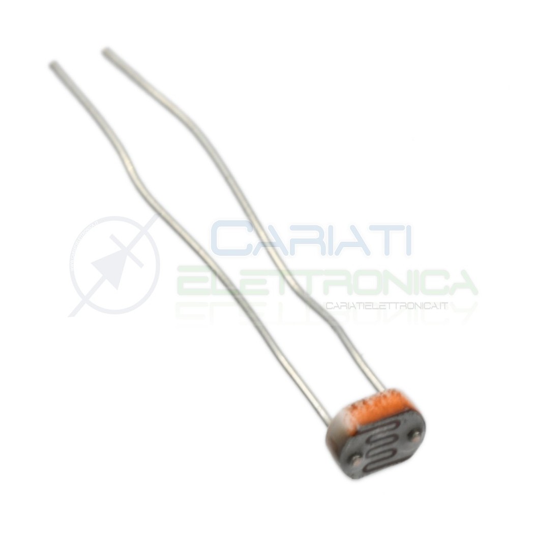 10 PEZZI Fotoresistenza Fotocellula Fotosensore Fotoresistore tipo LDR 5506Generico