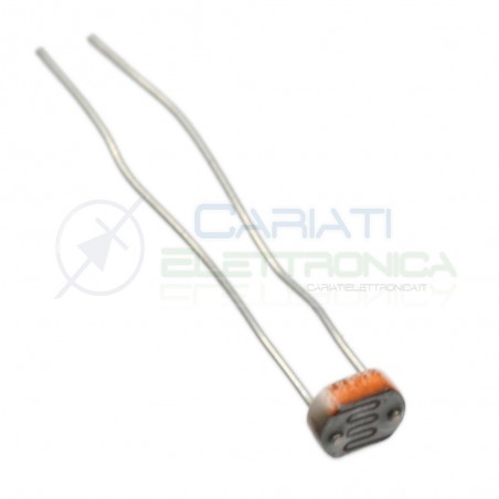 10 PEZZI Fotoresistenza Fotocellula Fotosensore Fotoresistore tipo LDR 5506Generico