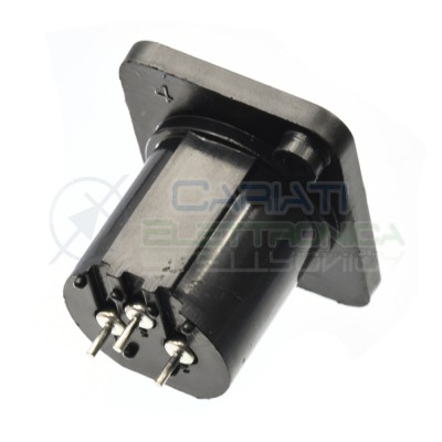 Connettore XLR Maschio 3 poli da pannello PCB Connettore Audio Mixer Microfono Cannon