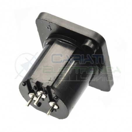 Connettore XLR Maschio 3 poli da pannello PCB Connettore Audio Mixer Microfono Cannon