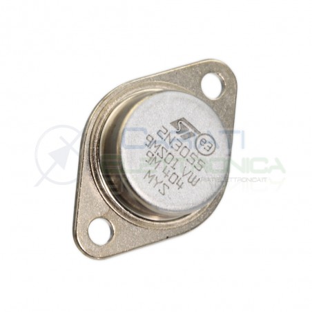 2N3055 Transistor NPN 115W 100V 15A TO3 ST MICROELECTRONICSST MICROELECTRONICS