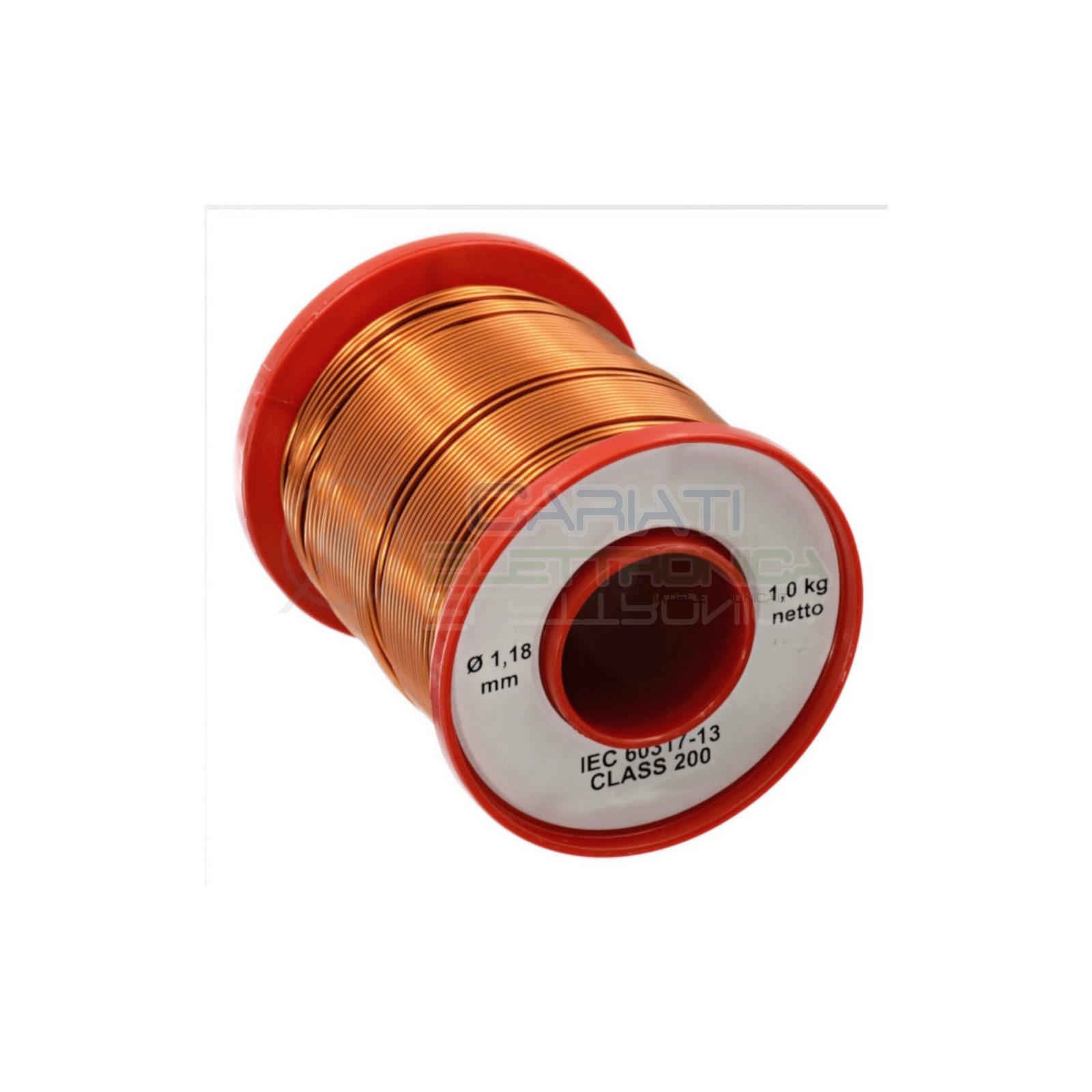 Rotolo filo Cavo bobina di rame da 0,5 mm Peso 1Kg singolarmente smaltato per avvolgimenti 102mSynflex