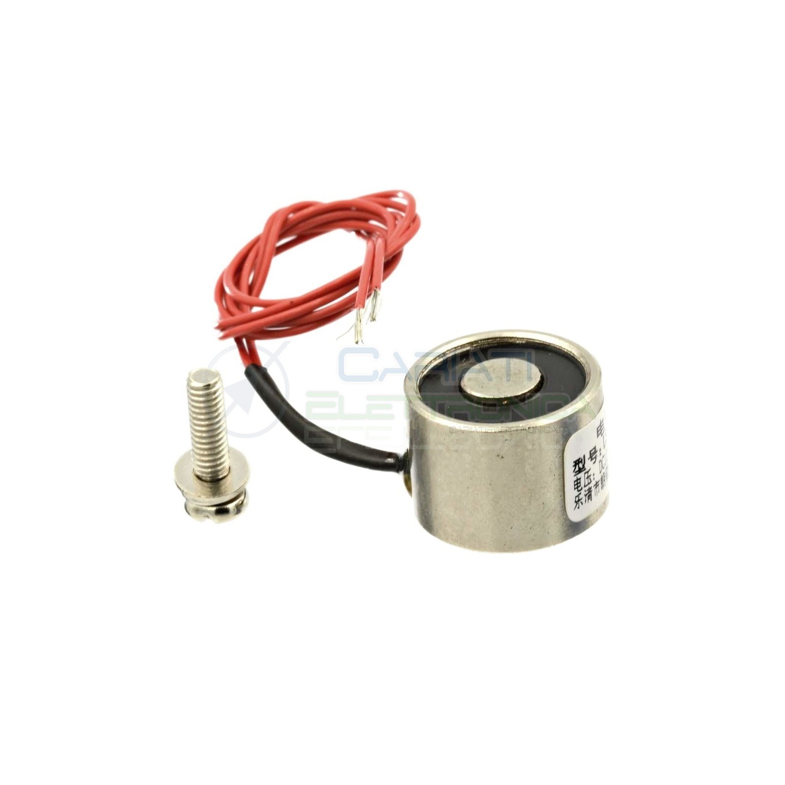 Magnete Elettromagnete Calamita elettrica 12V 5W 15kg P30/25Generico