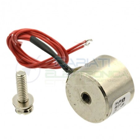 Magnete Elettromagnete Calamita elettrica 12V 5W 15kg P30/25Generico