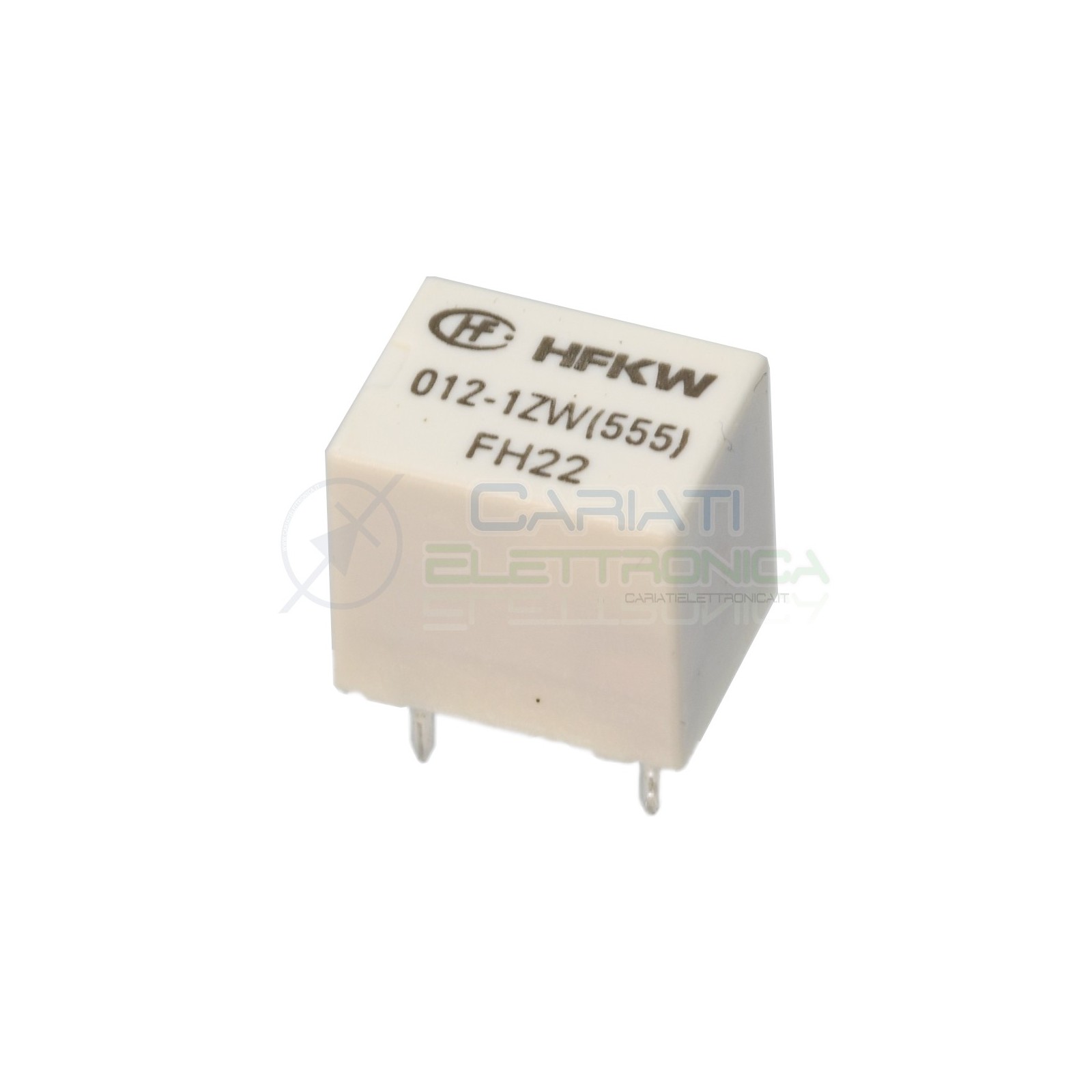 Relè singolo scambio 12V 20A HFKW 012-1ZW (555) SPDT 12Vdc HongfaHONGFA RELAY
