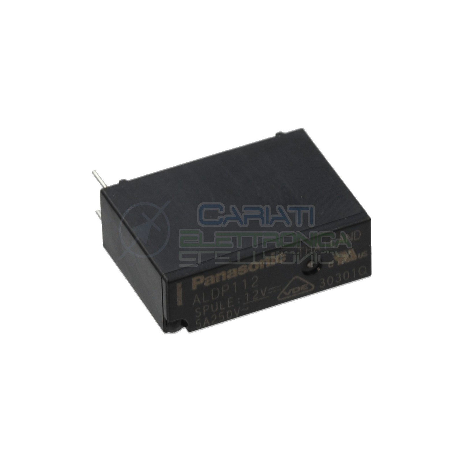 Relè singolo scambio 12V 5A ALDP112 SPST 12Vdc PanasonicPanasonic