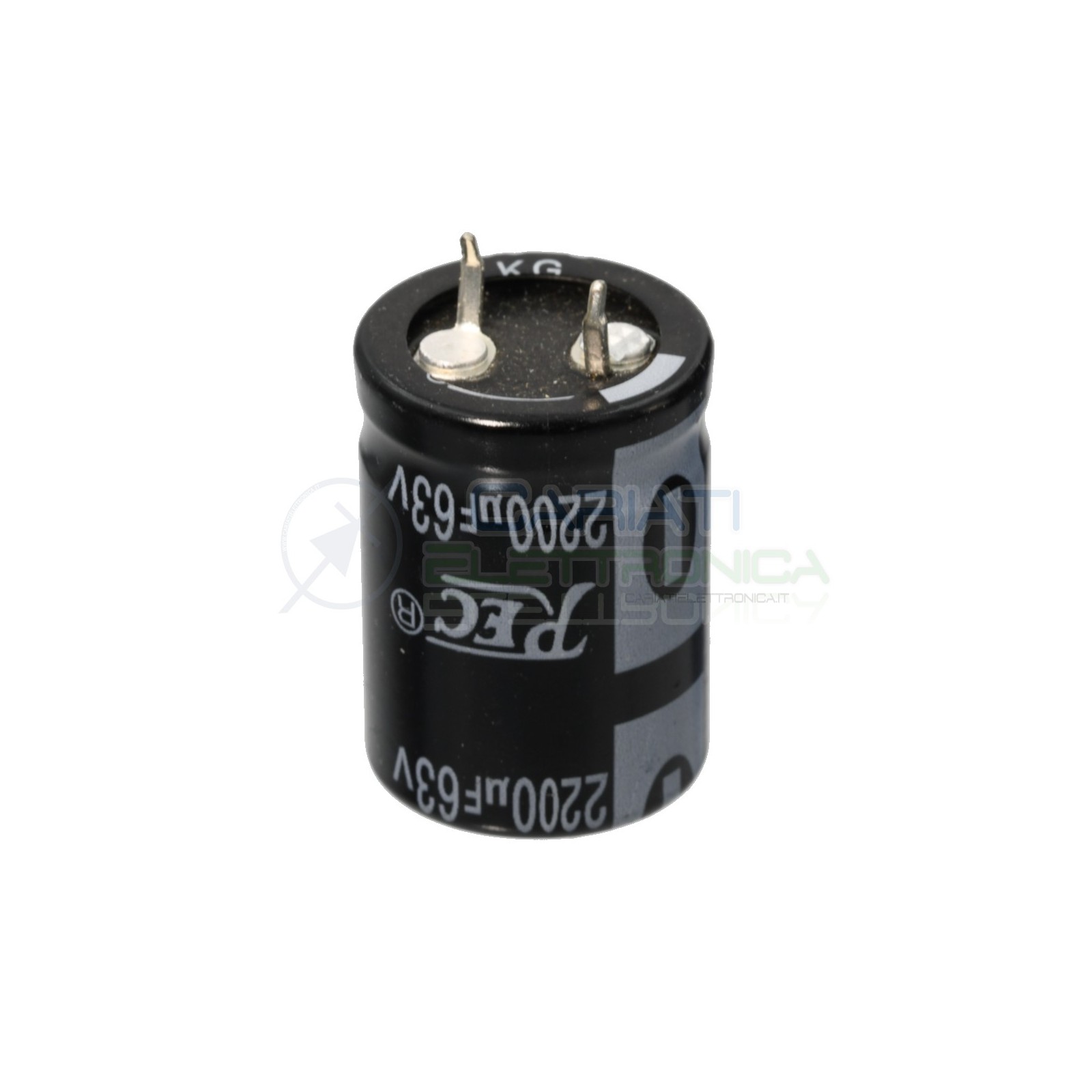 Condensatore elettrolitico snap-in 2200uF 63V 2200 uF 85C 22x30mm passo 10mm Generico