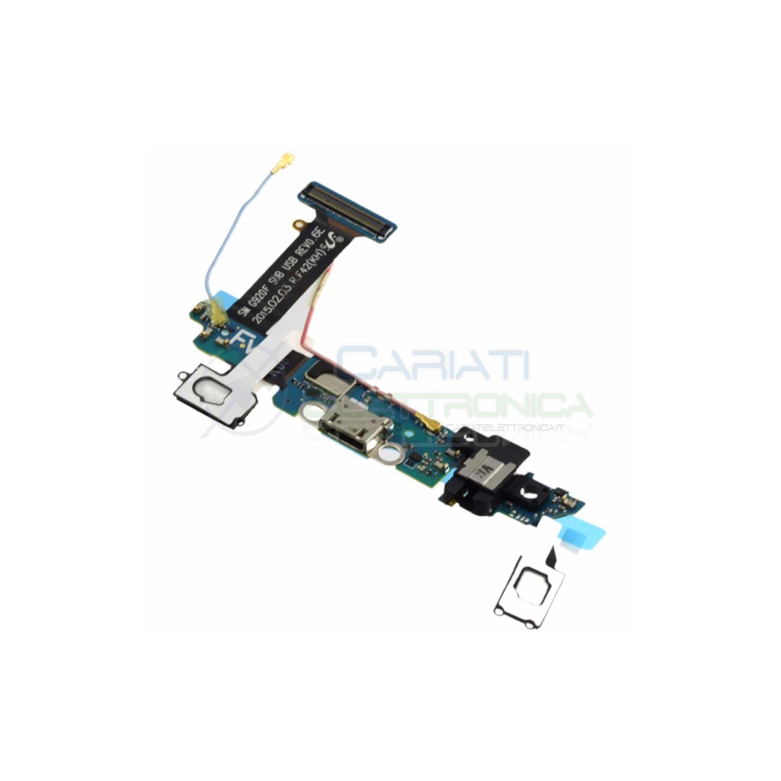 Galaxy S6 G920f G920 Connettore di ricarica Microfono Flat Flex Generico