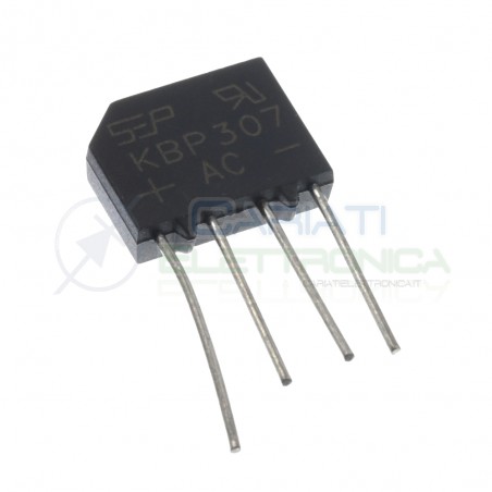 3 pezzi ponte di diodi KBP307 3A 700V marca sep raddrizzatore
