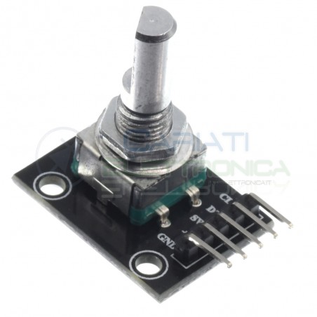 1 Pezzo modulo encoder rotativo 2 canali con pulsante arduino picGenerico
