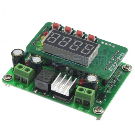 STEP DOWN Regolatore di tensione con display DC-DC da 6-40V a 0-36V 3A Generico