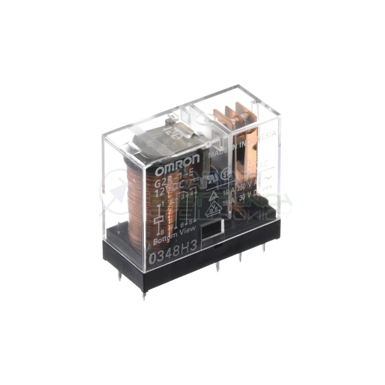 Relay OMRON G2R-1-E coi votage 12Vdc 12V 16A 250Vac 16A 30Vdc SPDTOmron