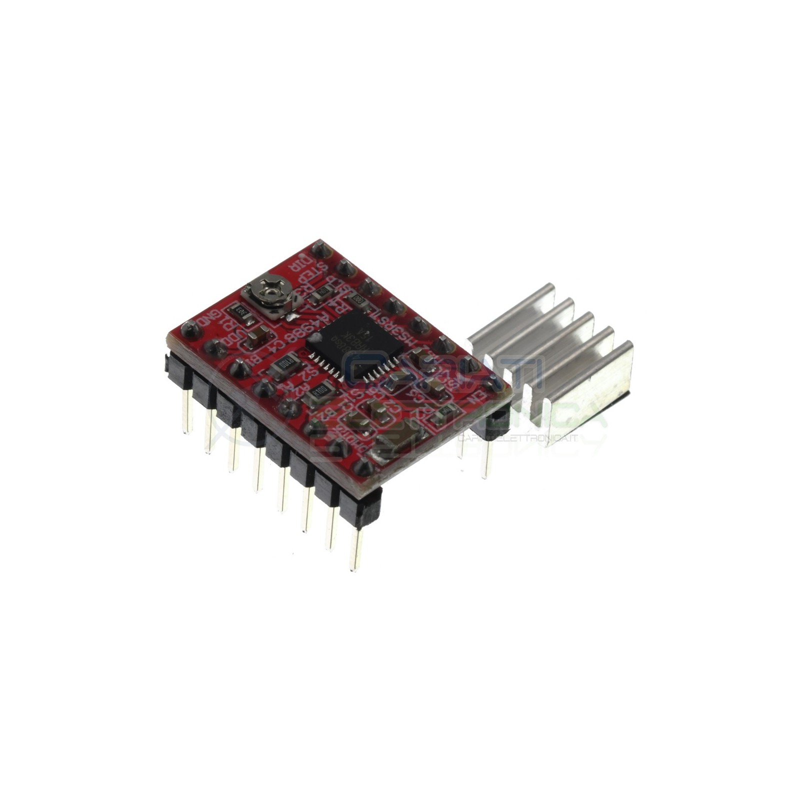 Driver Scheda A4988 1 asse per motori passo passo stepper cnc Arduino Pic Generico