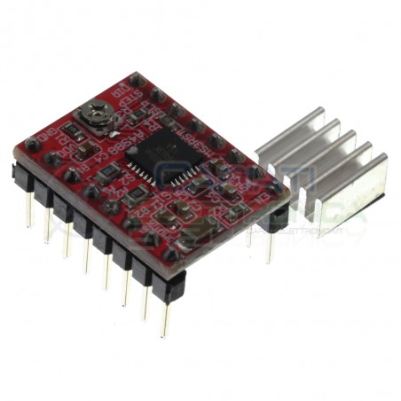 Driver Scheda A4988 1 asse per motori passo passo stepper cnc Arduino Pic Generico