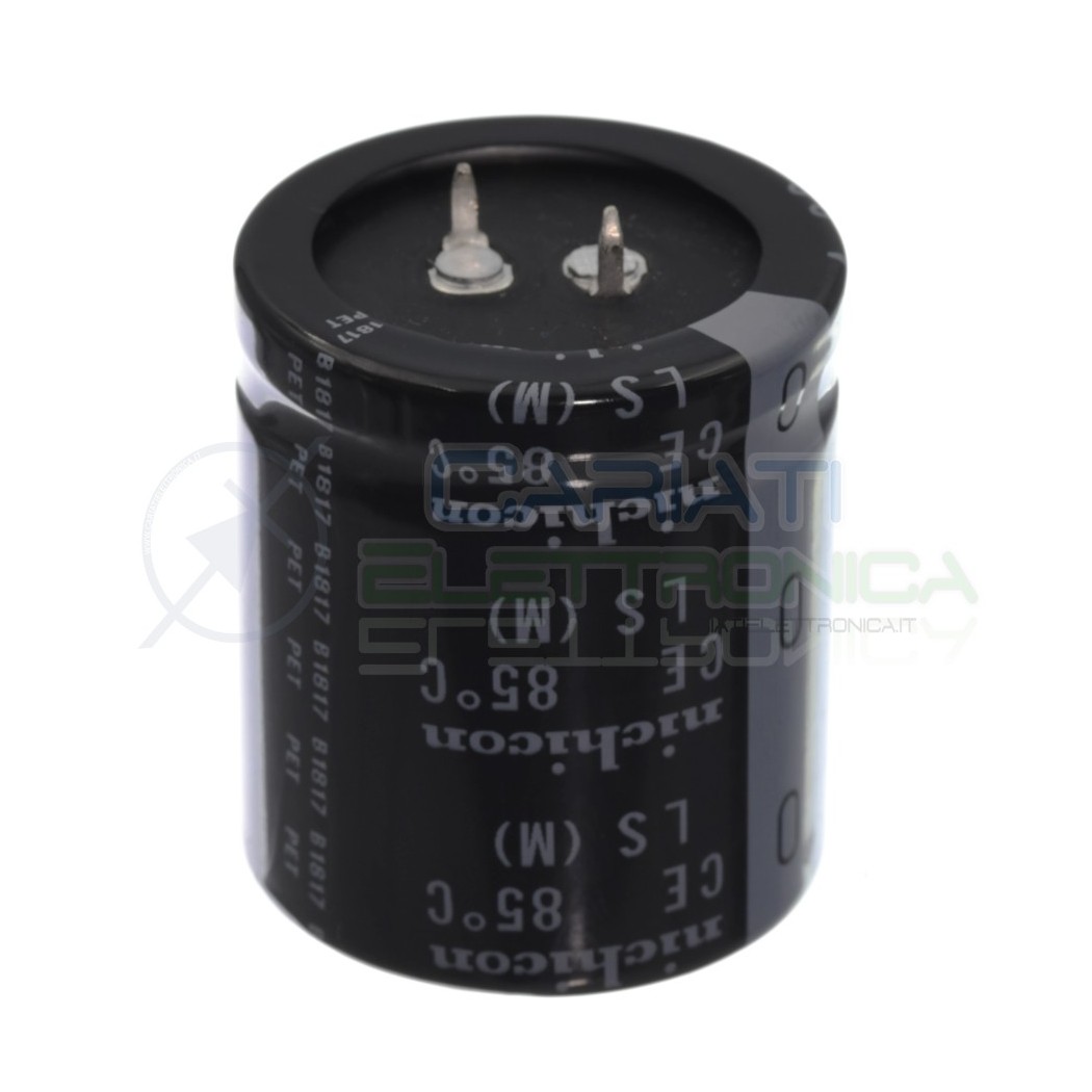 Condensatore elettrolitico 12000uF 12000 uF 50V 85°C nichicon snap in 35x40mm Nichicon