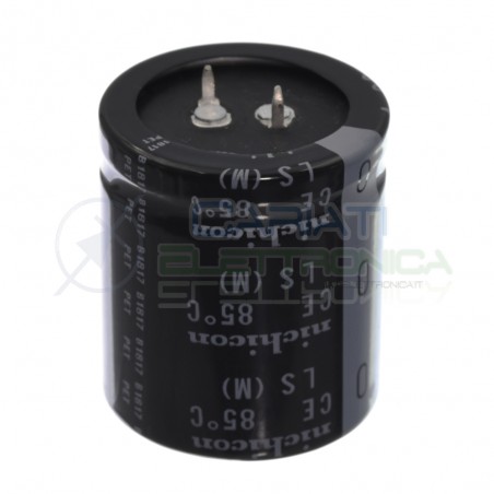 Condensatore elettrolitico 12000uF 12000 uF 50V 85°C nichicon snap in 35x40mm Nichicon