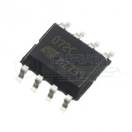 4 pezzi TL072CD 072C Amplificatore Operazionale J-FET 4MHz 6-36V 2 Canali Dual ST MICROELECTRONICS