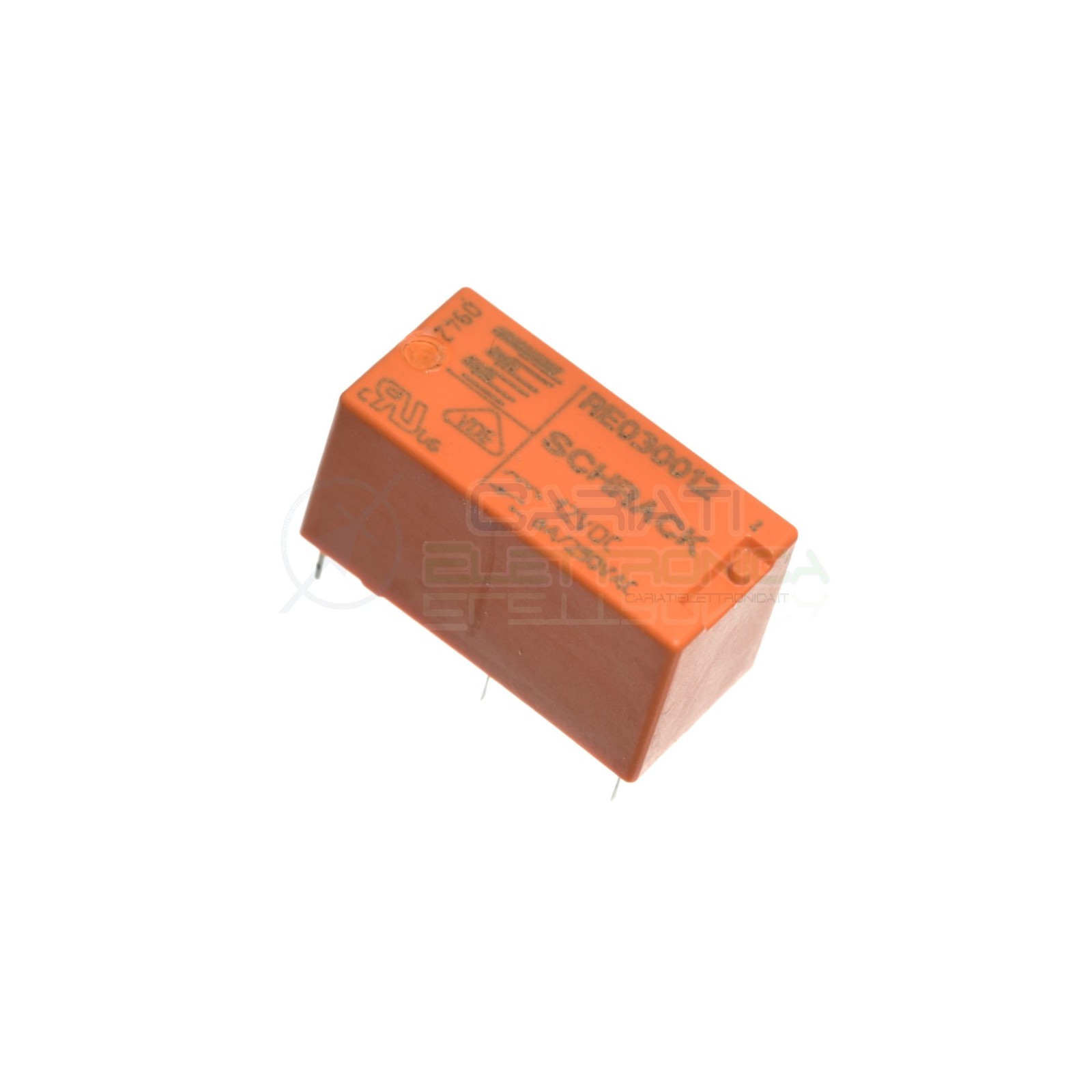 Relay Relè Schrack RE030012 12Vdc 6A Circuito Stampato Pcb spst 4 pinSchrack