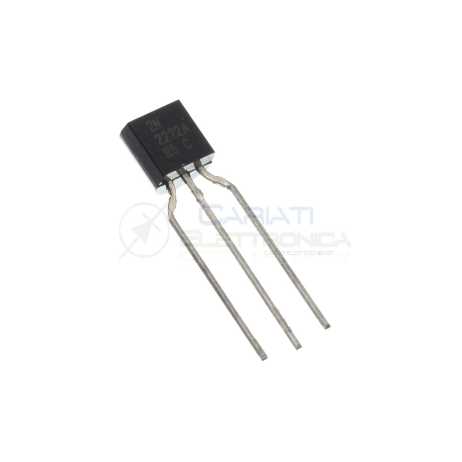 10 pezzi Transistor 2N2222A 2N2222 Bjt npn 75V 0.6A 625mW 3 Pin TO-92 DIOTEC SEMICONDUCTOR