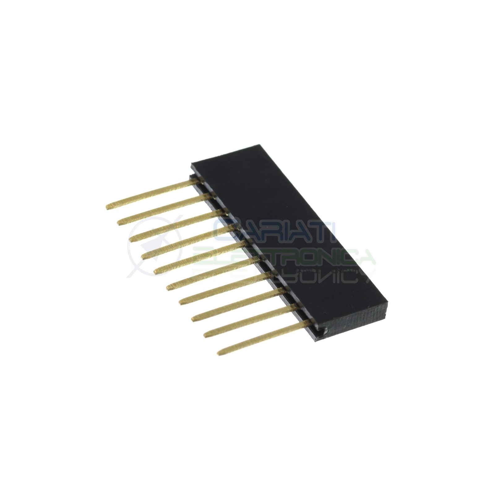 5 PEZZI connettori strip line 10 poli femmina LUNGHI per ARDUINO Generico