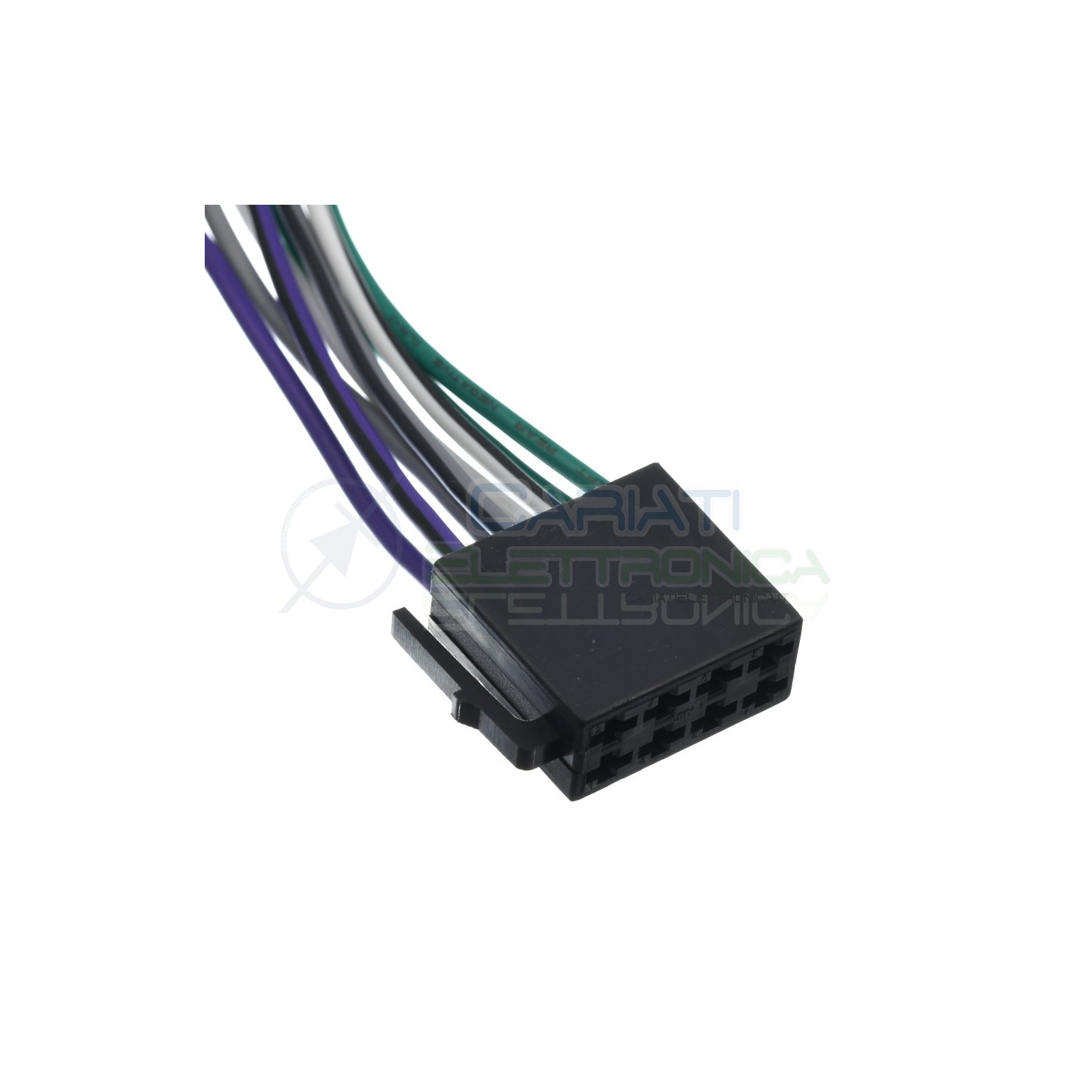 Cavo connettore ISO autoradio femmina 8 Pin alimentazione altoparlantiGenerico