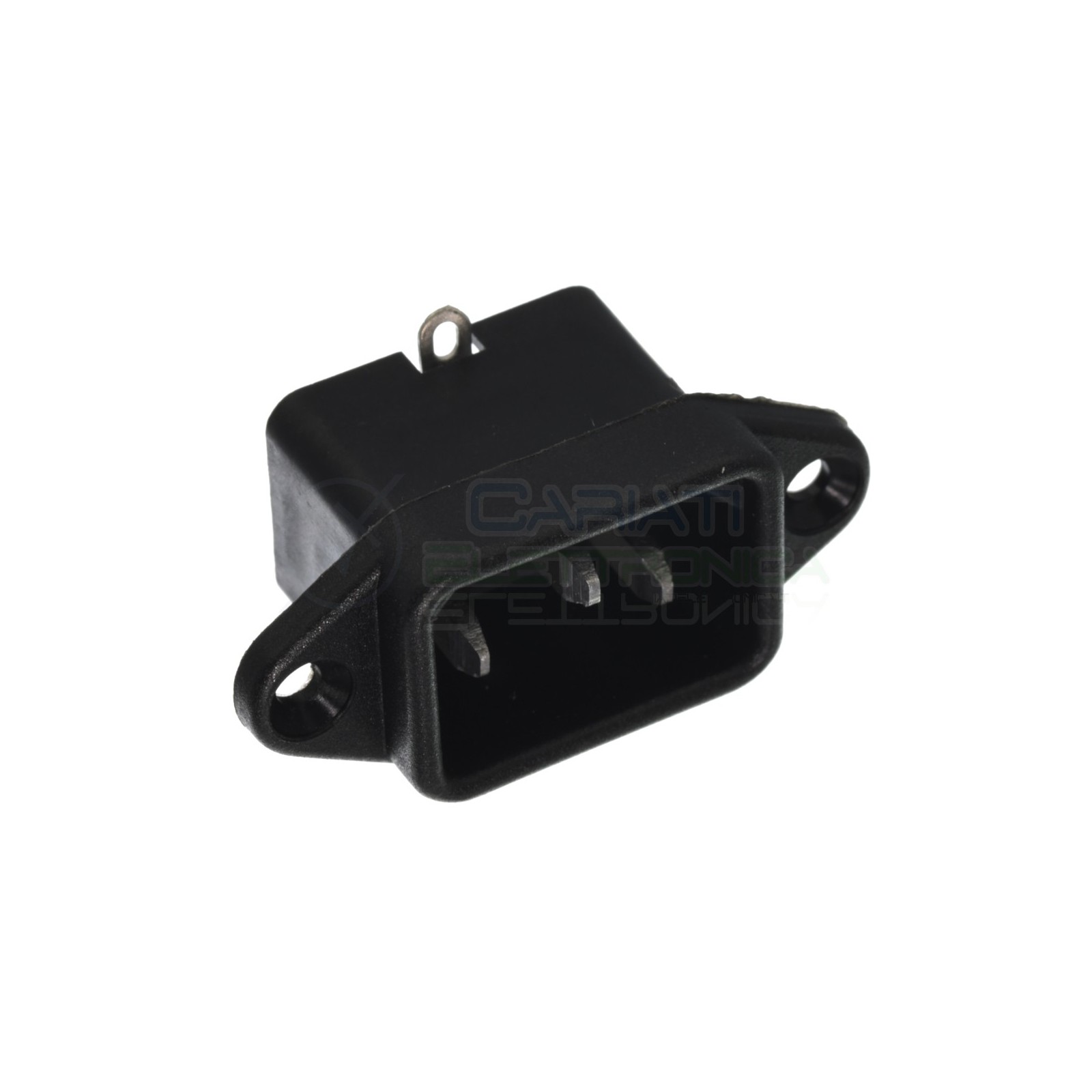 Presa alimentazione ac da pannello 250V 10A femmina connettore spinaGenerico
