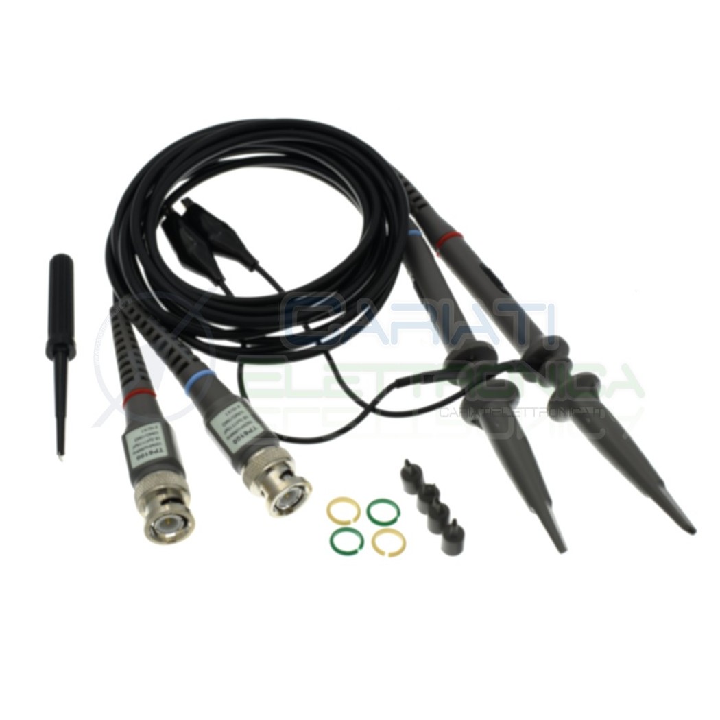 Coppia di Sonde per oscilloscopio TP6060 20/40/60Mhz e TP6100 100MhzGenerico