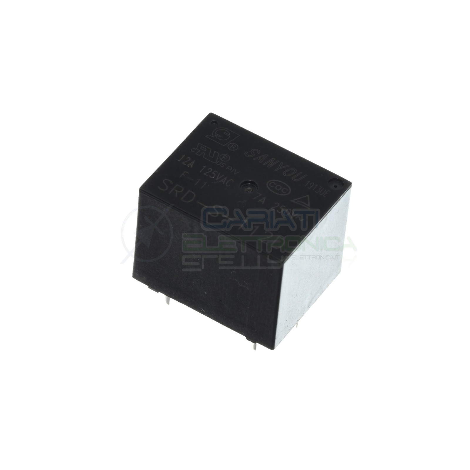 Relè relay Sanyou SRD-S-112DM bobina 12VDC SPDT 10A 250Vac 5 pin Sanyou